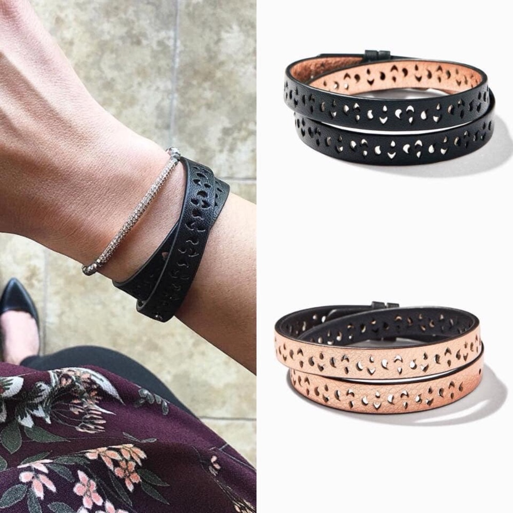 Stella & Dot reversible Juliana Wrap Bracelet